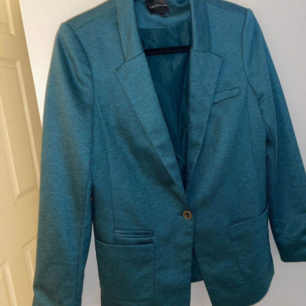 The limited turquoise blazer